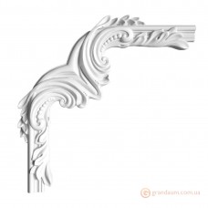 Декоративный угол из гипса у-96 h 300х300мм