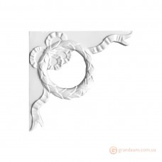 Декоративный угол из гипса у-73 h500х500мм