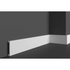 Напольный плинтус с гладким профилем Grand decor HCR 527