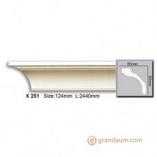 Карниз с гладким профилем Harmony K251