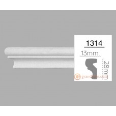 Молдинг с гладким профилем Home Decor 1314 (2,44м)