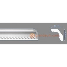 Потолочный плинтус с орнаментом, багет Homestar G-3 56*56ММ