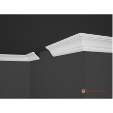 Потолочный плинтус с орнаментом, багет Marbet B7 53*53MM