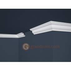 Потолочный плинтус с гладким профилем, багет Marbet E5