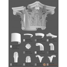 Базы и капители Modus decor КЛ 017.05