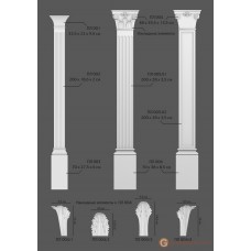 Пилястра Modus decor ПЛ 004