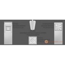 Угловые элементы и вставки Modus decor УЛ 005