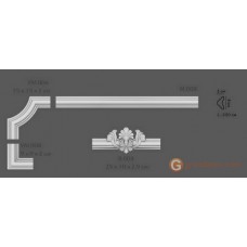 Угловые элементы и вставки Modus decor УМ 008