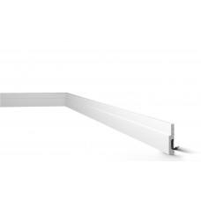 Напольный плинтус с гладким профилем NMC FT8