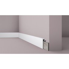 Напольный плинтус с гладким профилем NMC CF2S