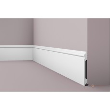 Напольный плинтус с гладким профилем NMC FL17