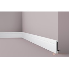 Напольный плинтус с гладким профилем NMC FD11