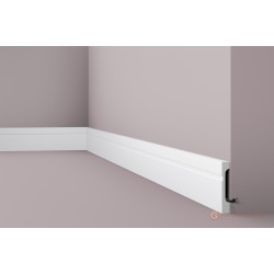 Напольный плинтус с гладким профилем NMC FD11