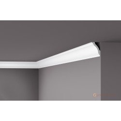 Потолочный плинтус с гладким профилем NMC GK