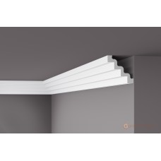 Потолочный плинтус с гладким профилем NMC ST4