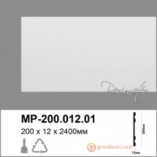 Лепнина Perimeter DP молдинг с гладким профилем MP-200.012.01 240см