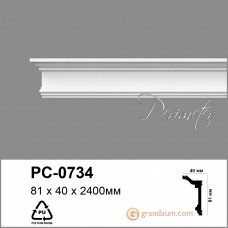 Карниз с гладким профилем Perimeter PC-0734 