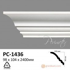 Карниз с гладким профилем Perimeter PC-1436 