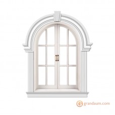 Обрамление окон для фасада решение 4