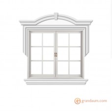 Обрамление окон для фасада решение 7