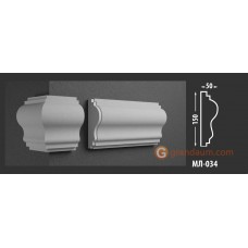 Молдинг фасадный Fastrock МЛ-034 50*150 MM