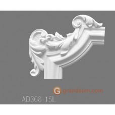 Угловые элементы и вставки Солид AD308-15 R\L