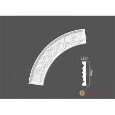 Молдинг радиусный Солид B1076