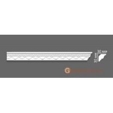 Потолочный плинтус, багет Villa Deco 08 G 30*30MM