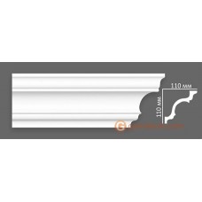 Потолочный плинтус, багет Villa Deco 110 G 110*110MM