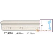 Декоративное обрамление, для дверных проемов Vip decor ET-8608